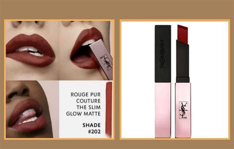 ysl insurgent red 202|YSL Insurgent Red (202) Slim Glow Matte Rouge Pur .